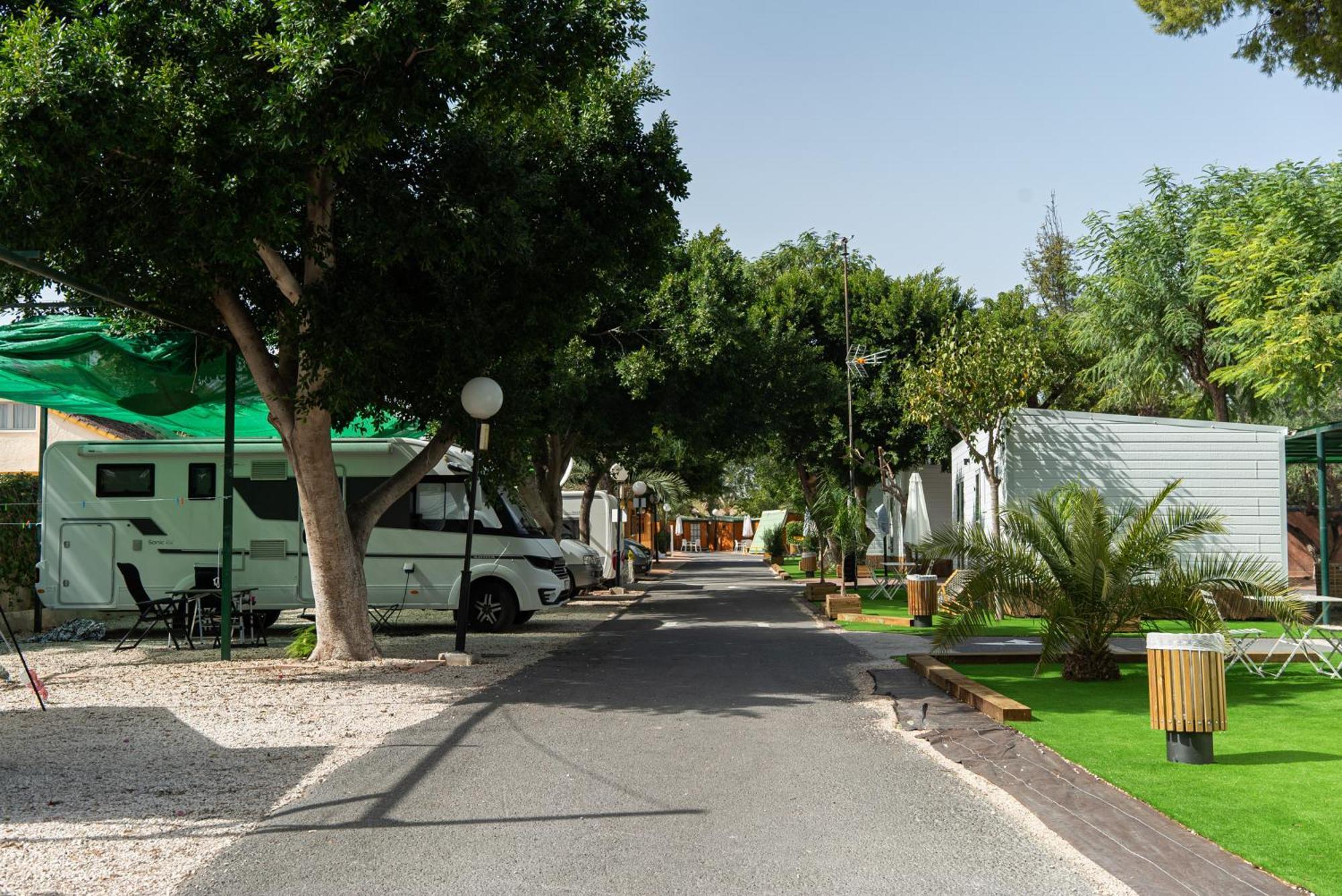 Camping Las Palmeras Crevillente Eksteriør bilde